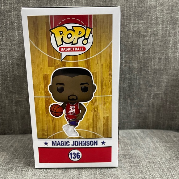 NBA All-Stars Magic Johnson 2022 TargetCon Exclusive Funko. Pop - Picture 4 of 6
